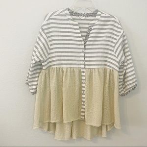 Hyku Boutique‎ Babydoll Peplum Top